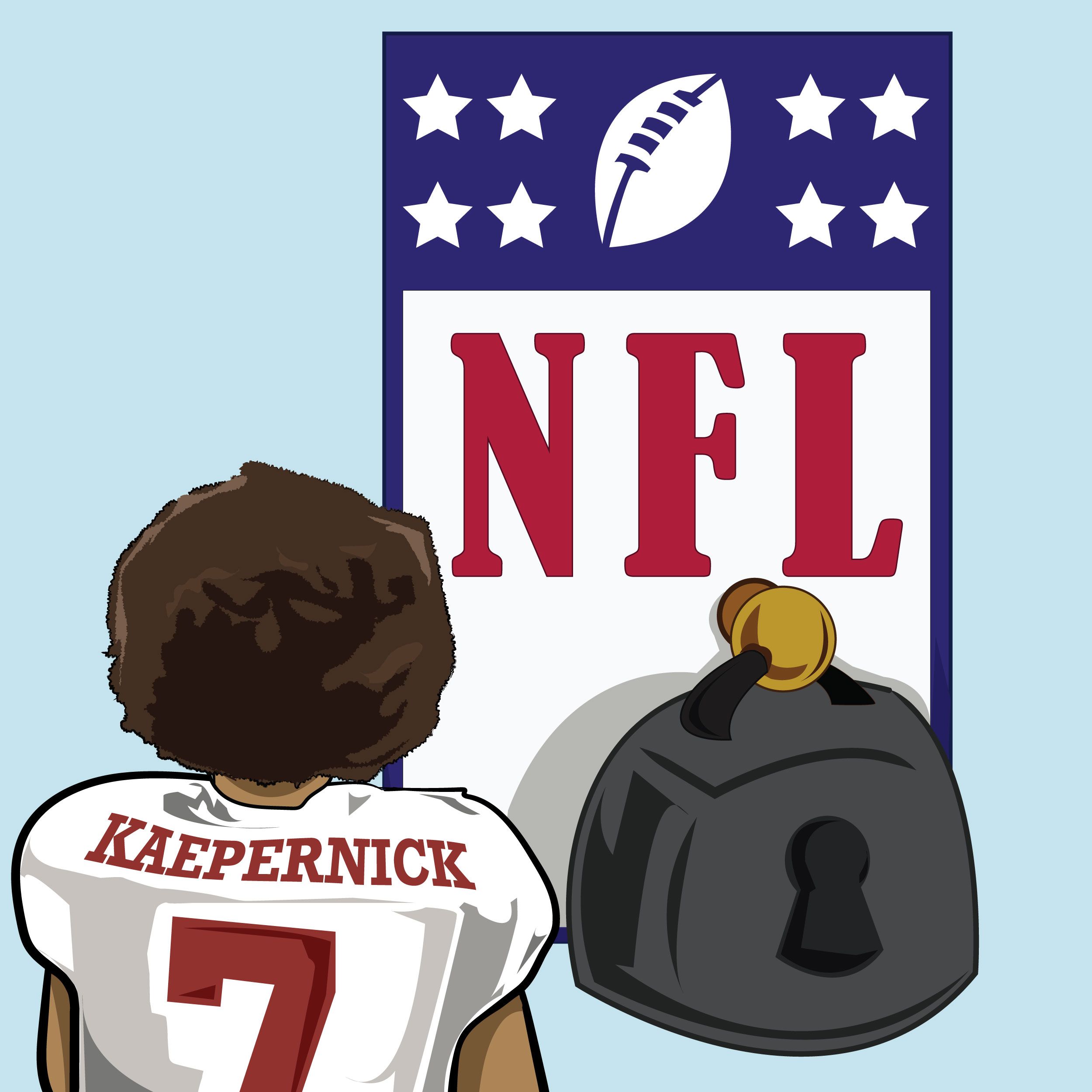 Colin Kaepernick has started a movement. See more artwork on.