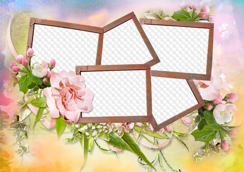 collage frames for photoshop free download