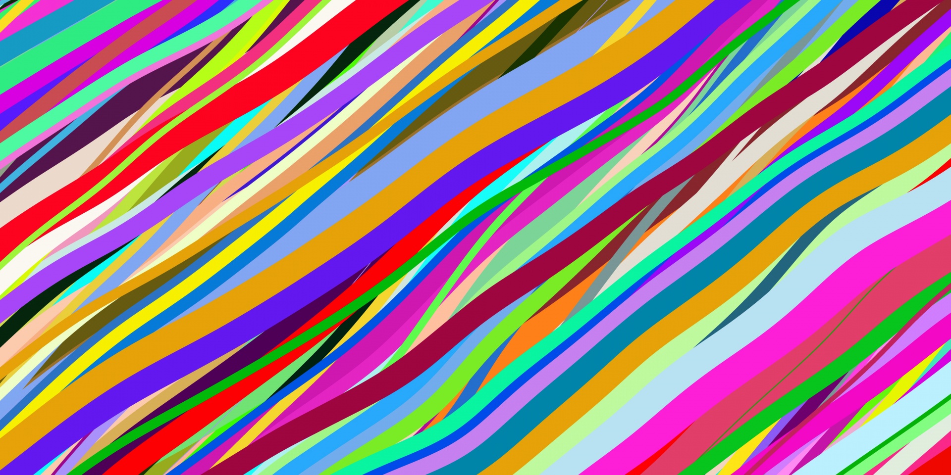 Streamers, Ribbons Colorful Clipart Free Stock Photo.