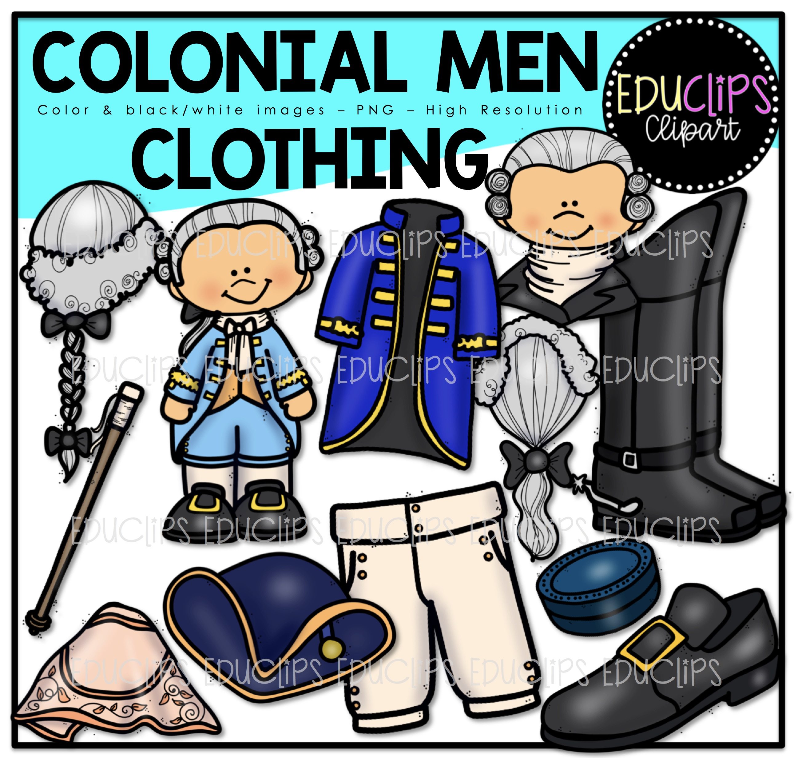 Colonial Men.
