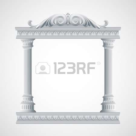 3,381 Colonnade Stock Vector Illustration And Royalty Free.