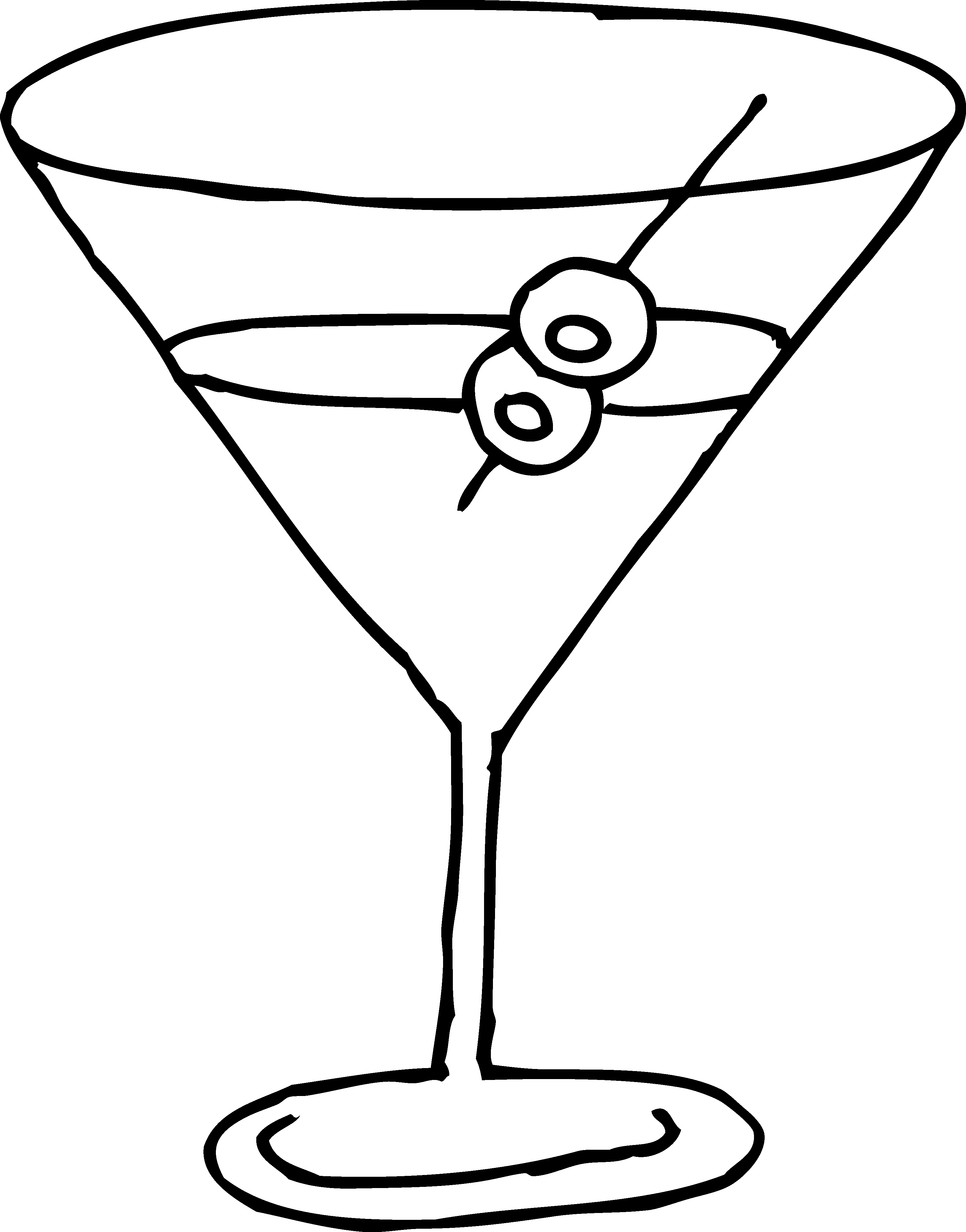 Cocktail clipart color transparent.