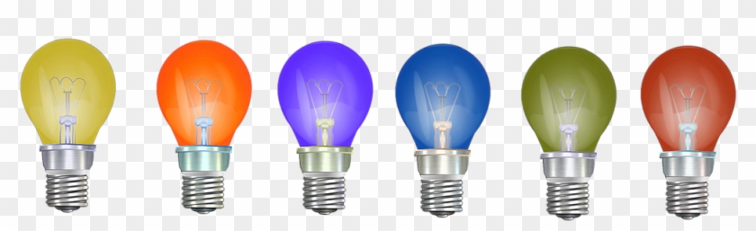 Light Bulbs Color Light Lights Colors Glass Lamps.