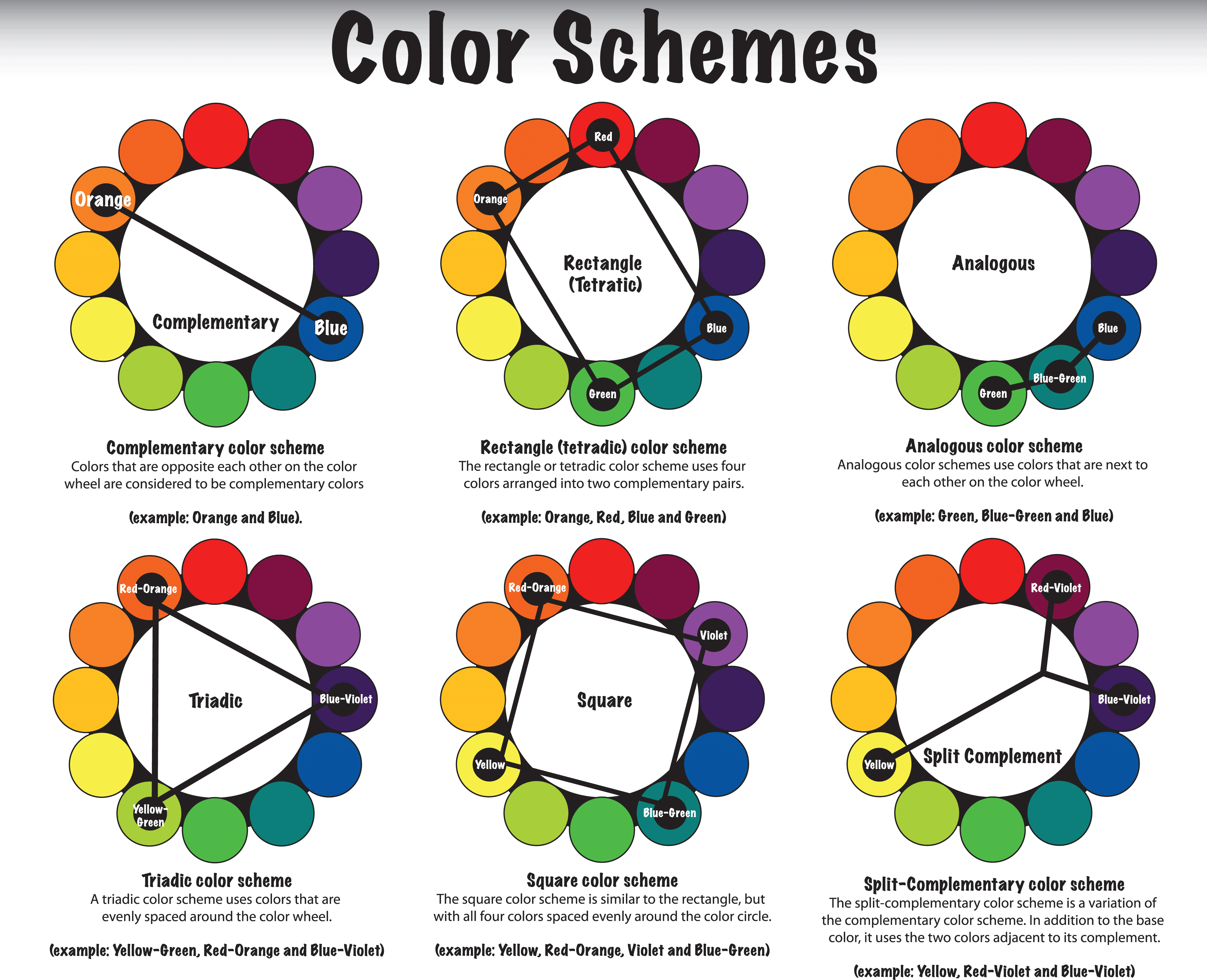 Clipart color scheme example.