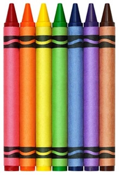 color crayon clipart Clipground