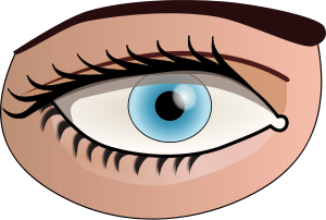 Colored Eye Clipart.