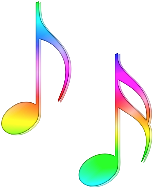 Colored Music Notes Clip Art 20 Free Cliparts Download Images On