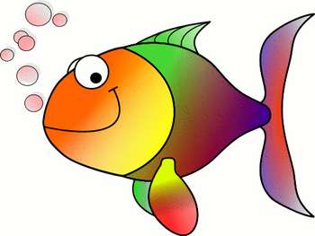 Colorful Fish Clip Art.