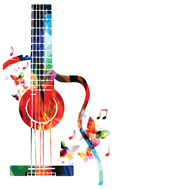 colorful guitar clipart 20 free Cliparts | Download images on ...