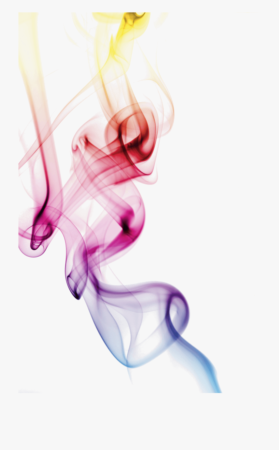 Colorful Smoke Clipart Transparent , Transparent Cartoon.