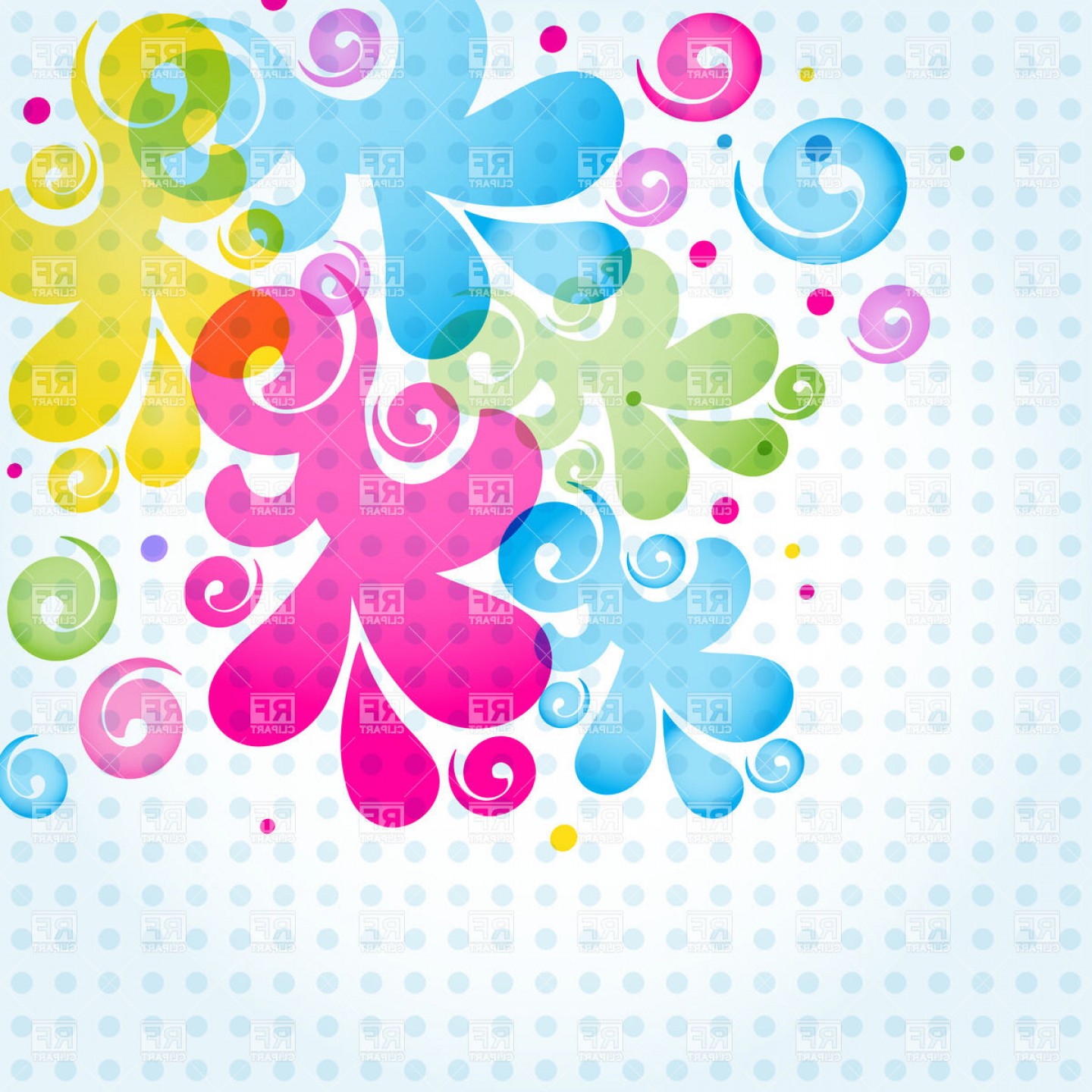 Colorful background vector clipart clipart images gallery.