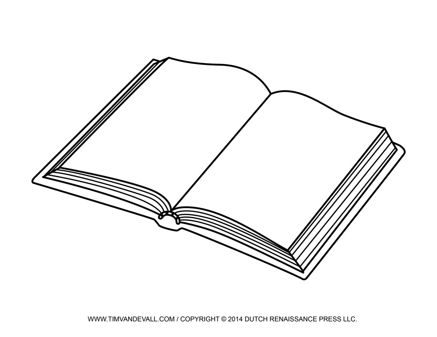 Free Open Book Clip Art Images & Template.