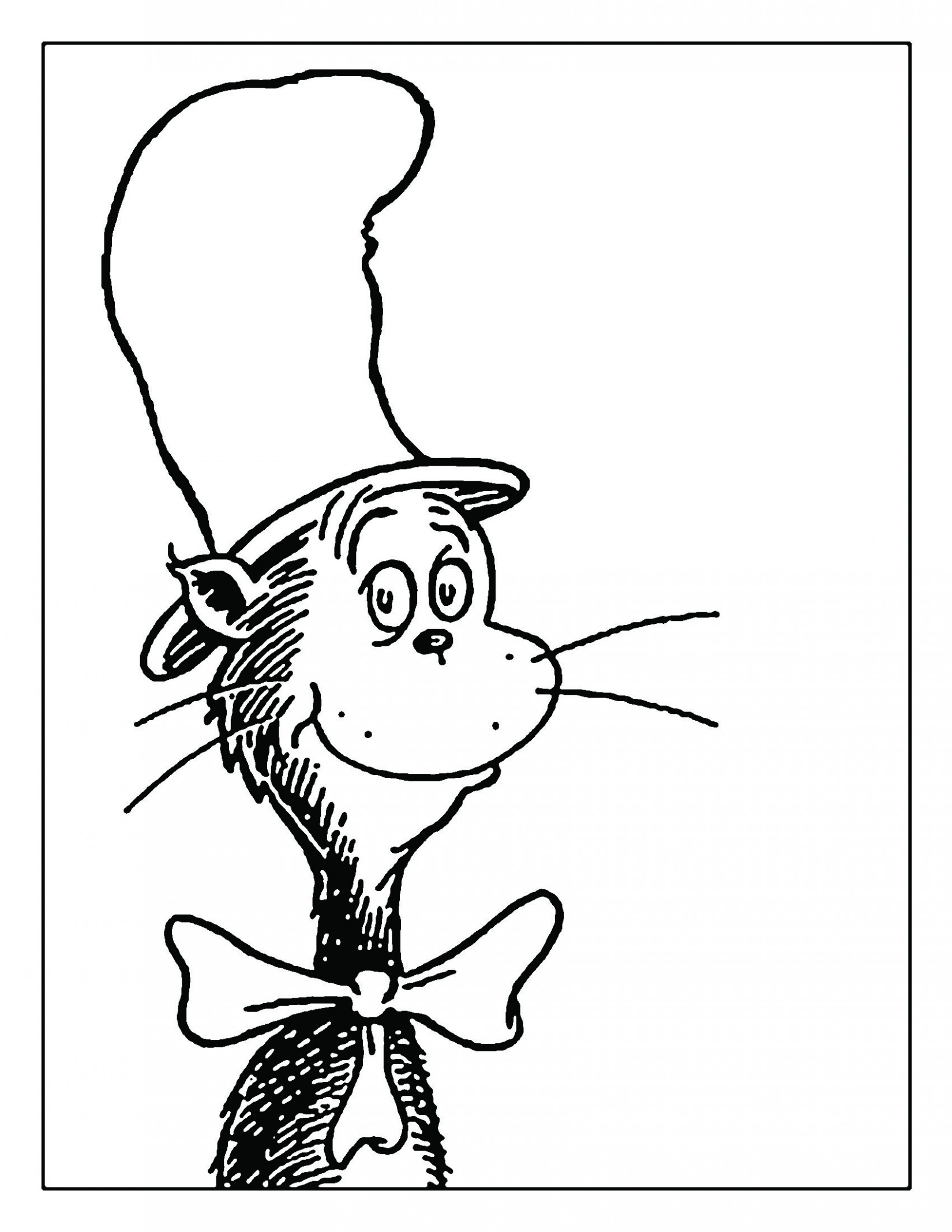 Dr. Seuss Cat in the Hat.