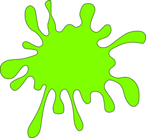Clipart in green colour.