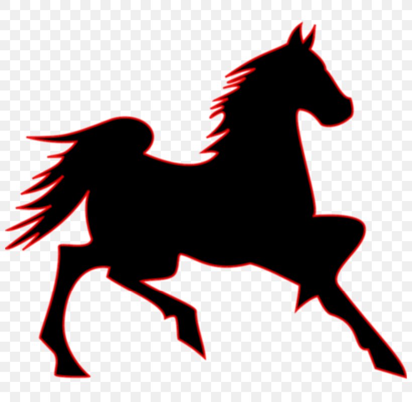 Mustang Pony Foal Clip Art, PNG, 800x800px, Mustang, Black.