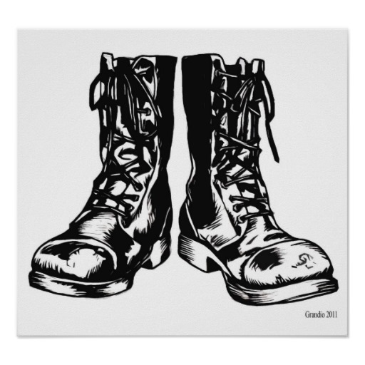 combat boots clipart black and white 20 free Cliparts | Download images