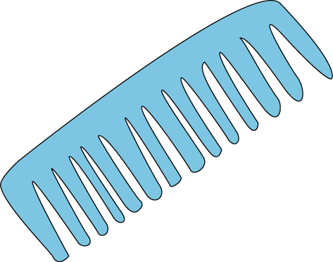 Hair Brush And Comb Clipart.