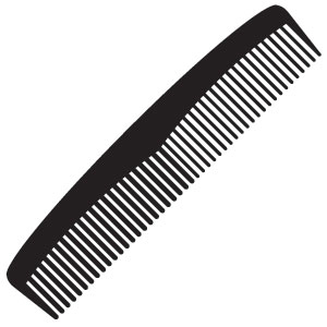 Hair Comb Clipart.
