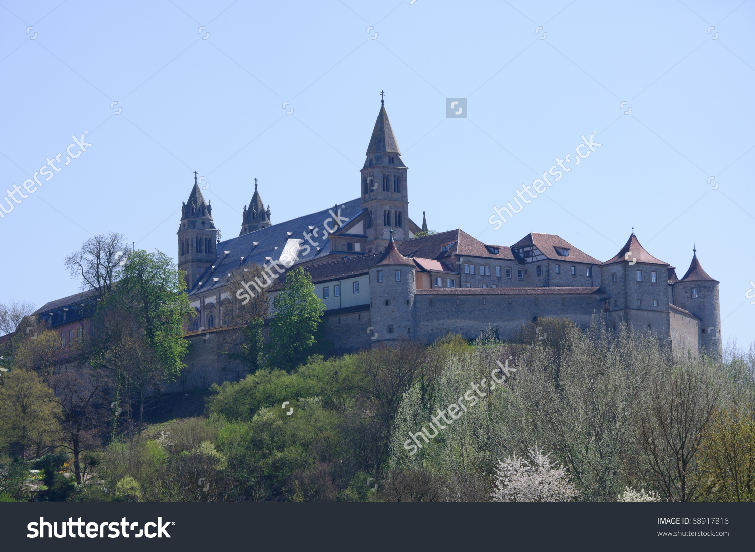 Benedictine Monastery Comburg.