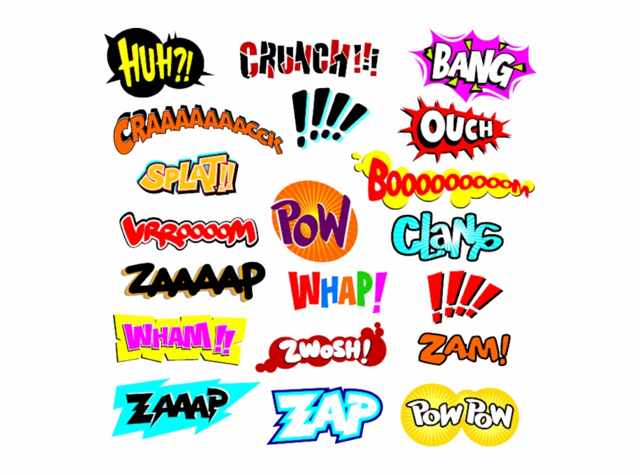 comic book words png 20 free Cliparts | Download images on Clipground 2024