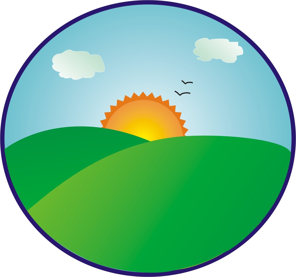 Sun Coming Up Clipart.