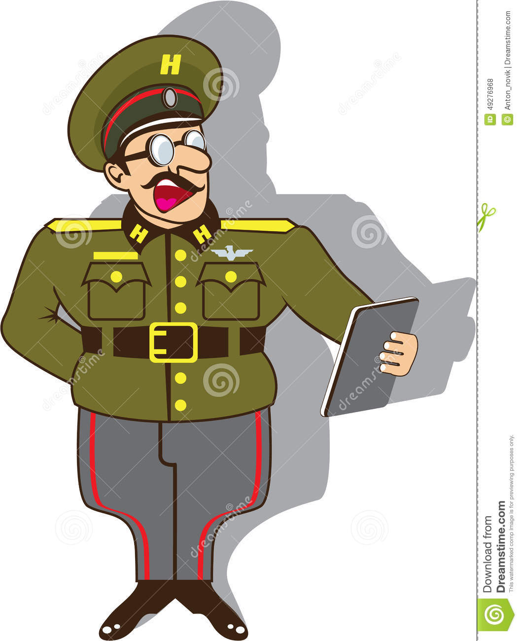 commander in chief clipart