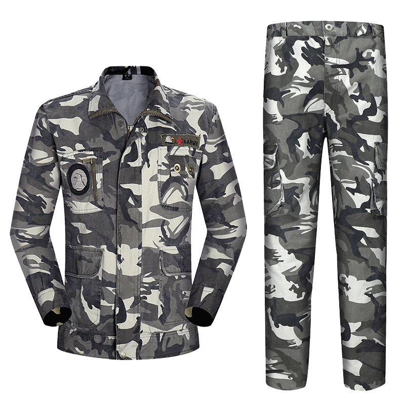 Authentic Chinese military uniform camouflage suit male commando field  military clothing outdoor military enthusiasts training clothes cotton.