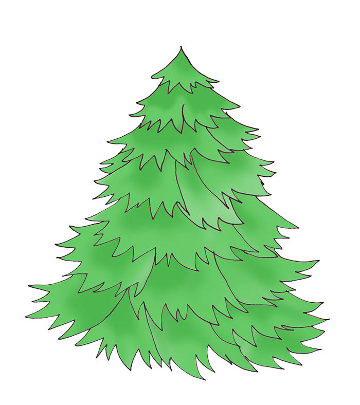 Christmas Tree Clip Art.