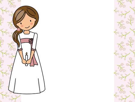 communion girl clipart 20 free Cliparts | Download images on Clipground ...