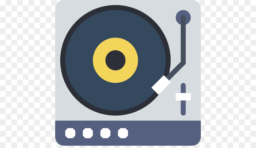 Digital audio Phonograph record Compact disc Icon.