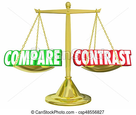 Compare and contrast clipart 6 » Clipart Station.