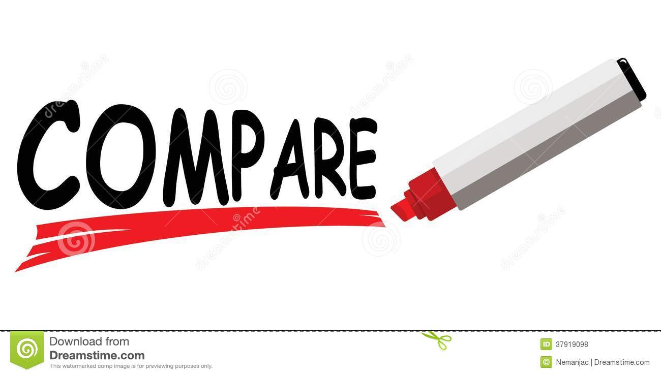 A Sentence With The Word Comparison