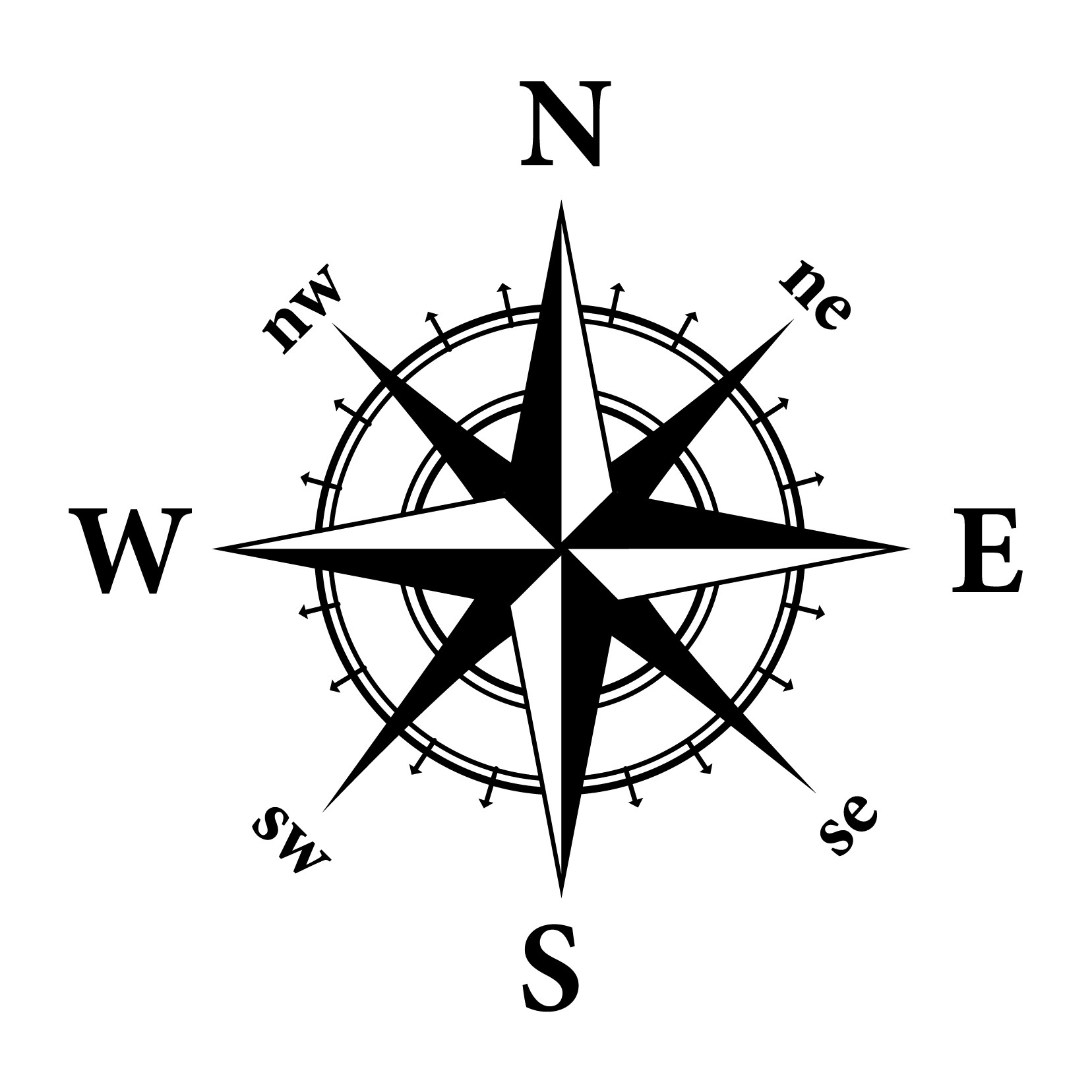 Free Compass Star, Download Free Clip Art, Free Clip Art on.