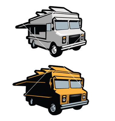 Food Delivery Truck Clipart Composite Clipart Food Truck Vector.