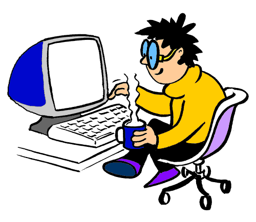 Computer clipart animation.