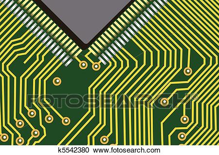 Computer chip Clipart.