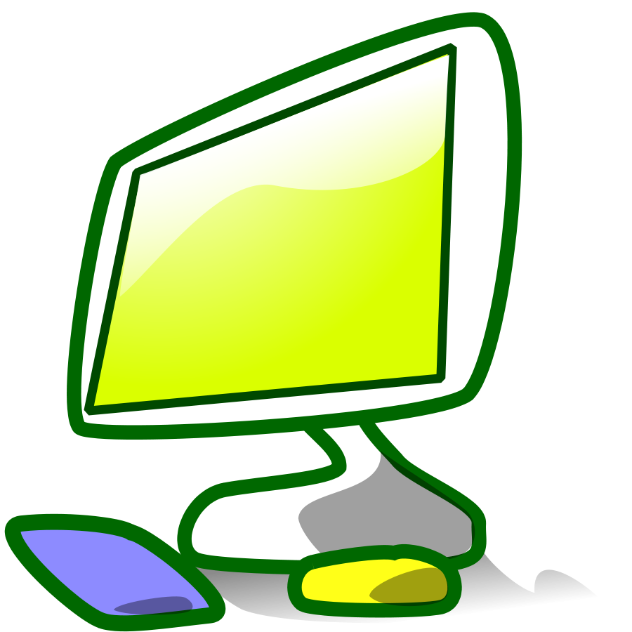 Notebook computer SVG Vector file, vector clip art svg file.
