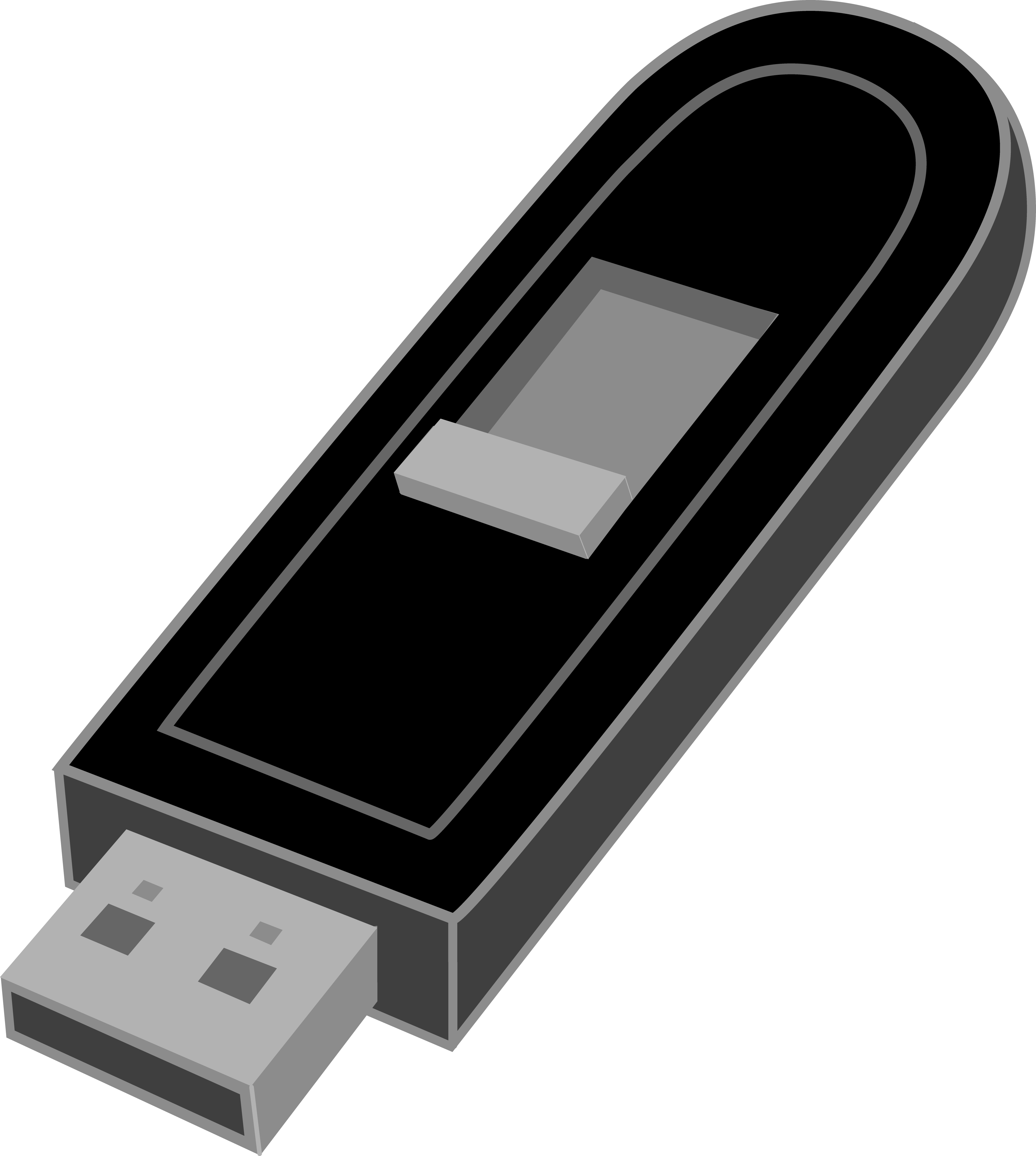 Flash drive clipart.