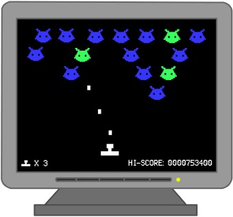 Computer Game clip art.