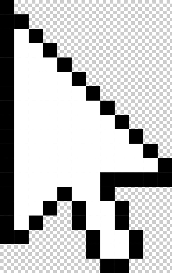 Computer mouse Pointer Pixel , Mouse Cursor , arrow cursor.