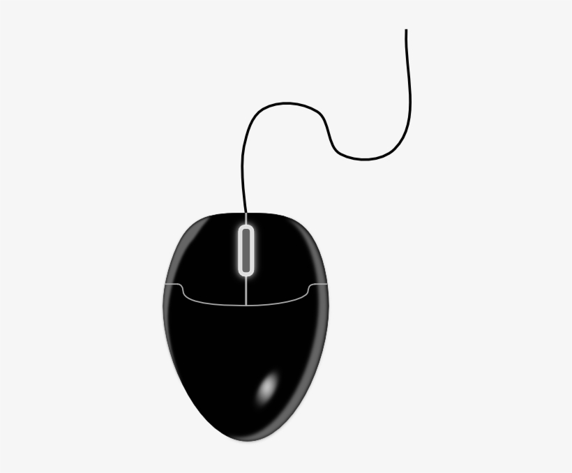 Black Mouse Clip Art.