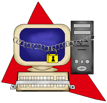 Computer security clipart.