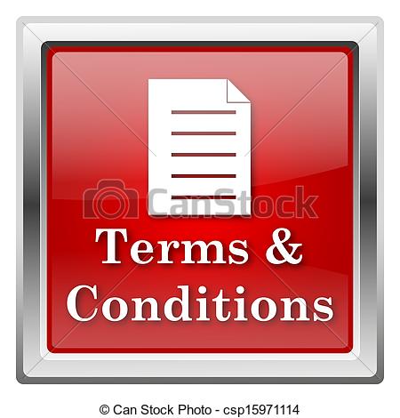 Clipart of Terms and conditions icon.