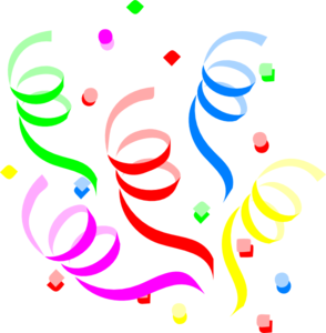 Confetti Clipart.