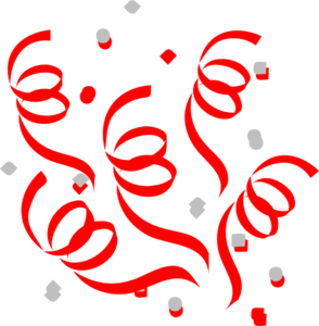 Red Confetti Explosion Clip Art at Clker.com.