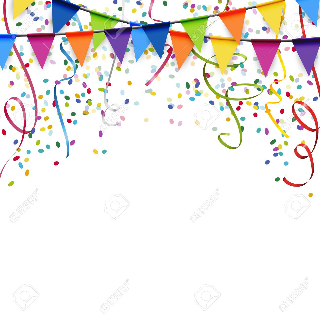 2427 Confetti free clipart.