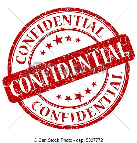 Confidential clipart free.
