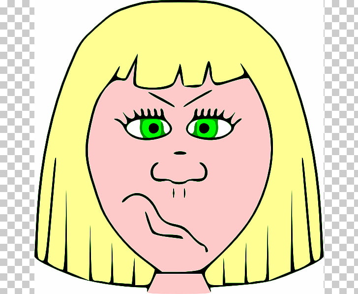 Woman Girl Blond , Confused s PNG clipart.
