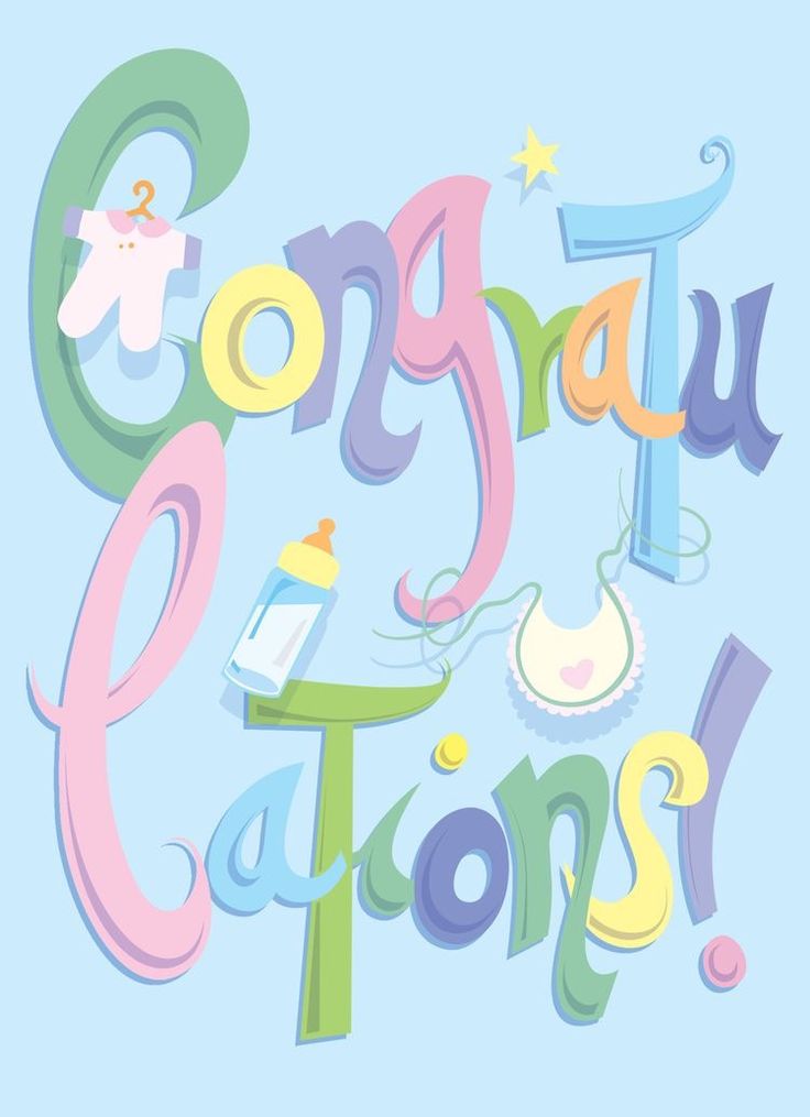 Baby congratulations clipart 2 » Clipart Station.