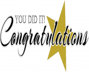 CONGRATULATIONS Clipart Free Images.